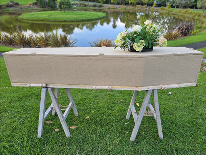 Jute Coffin