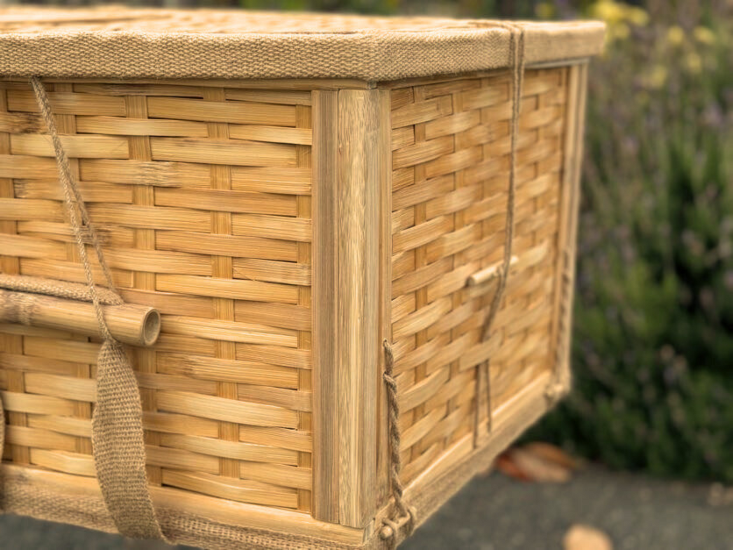 Bamboo Casket